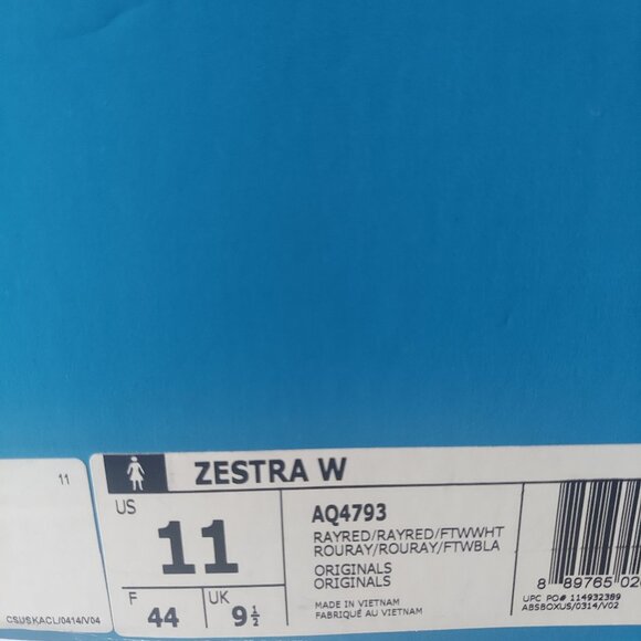 Addidas Zestra w red 11 - Picture 1 of 4
